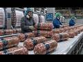 Inside a Bologna Factory | How Millions of Bologna Sausages Are Made