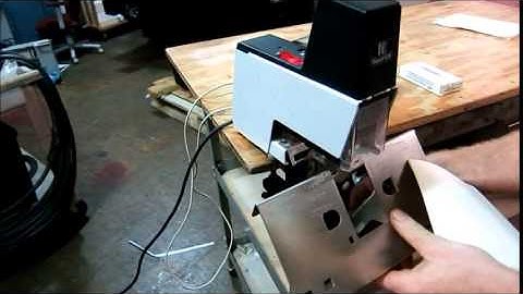 Rapid 106 Electric Saddle Stapler Flat Stapler