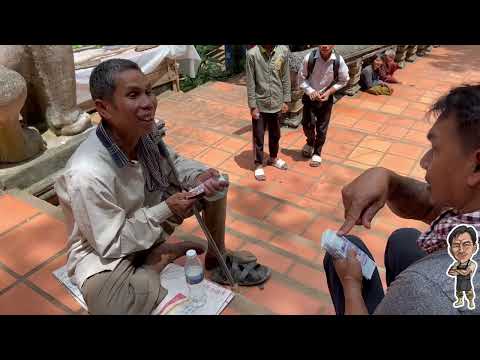 Bong General Donated to the Poor On Phnom Kulen         បង​ General ដាក់ទាននៅលើភ្នុំគូលេន​​​​​​​​​