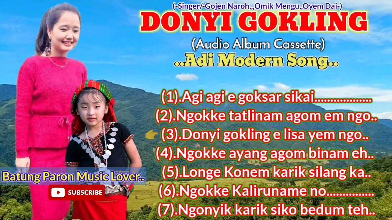 Donyi GoklingAudio Album CassetteAdi Modern Songmp3Song Batung Paron Music Lover