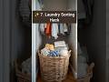 Laundry Sorting Hack ✨ No Stress, No Mess! Easy Mom Routine #laundrystress.