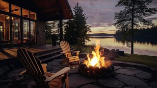 Tranquil Atmosphere with Cozy Fireplace | Cozy Crackling Fire Sounds for Deep Sleep and Relaxation