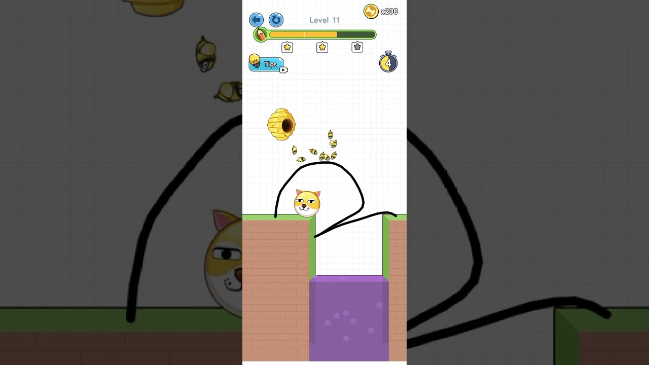 Save the Dog game play video 