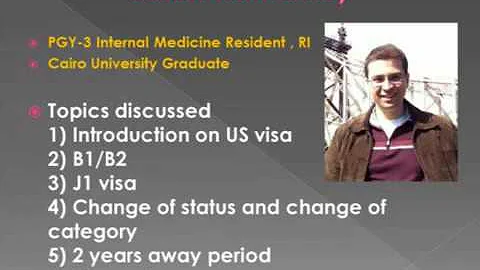 Salah Hamamsy    IM    US visa experience