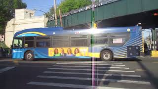 MTA NYC Bus 2018 New Flyer XD40 Xcelsior #7547 On The Bx16 @ Dyre Avenue & Light Street