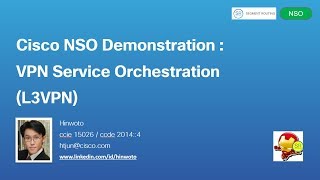 2. Cisco NSO VPN Service Orchestration (L3VPN) (2019)