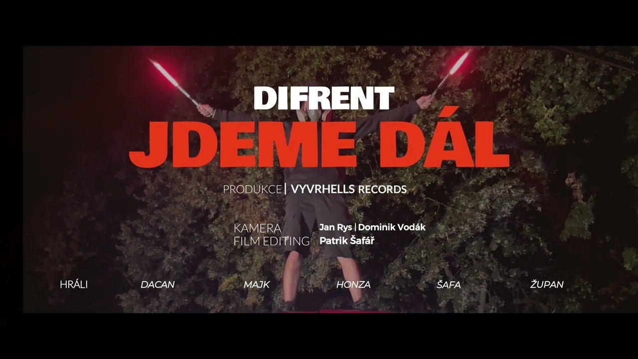 DIFRENT - Jdeme dál (Official Video)