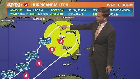 Monday 5 am Tropical Update: Hurricane Milton rapidly strengthening