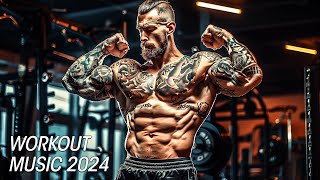 BEST WORKOUT MUSIC MIX 💪 AGGRESSIVE HIPHOP TRAP & BASS 🔥 GYM MOTIVATION MUSIC 2024