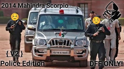 MAHINDRA SCORPIO POLICE EDITION { V2 } II DFF ONLY II FOR GTA SA ANDROID II BY TFM YT II