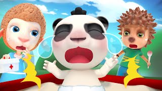 Little Baby Panda Story | Funny Kids Songs + Cartoon Stories | Dolly and Friends 3D