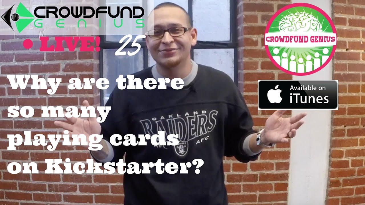 CFG LIVE 25 Why Are Playing Cards So Well Funded On Kickstarter YouTube CFG LIVE 25 Why Are Playing Cards So Well Funded On Kickstarter YouTube