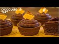 【お菓子作り】チョコレートタルト（生チョコミニタルト）の作り方 Chocolate Ganache Tart  Recipe【ASMR】