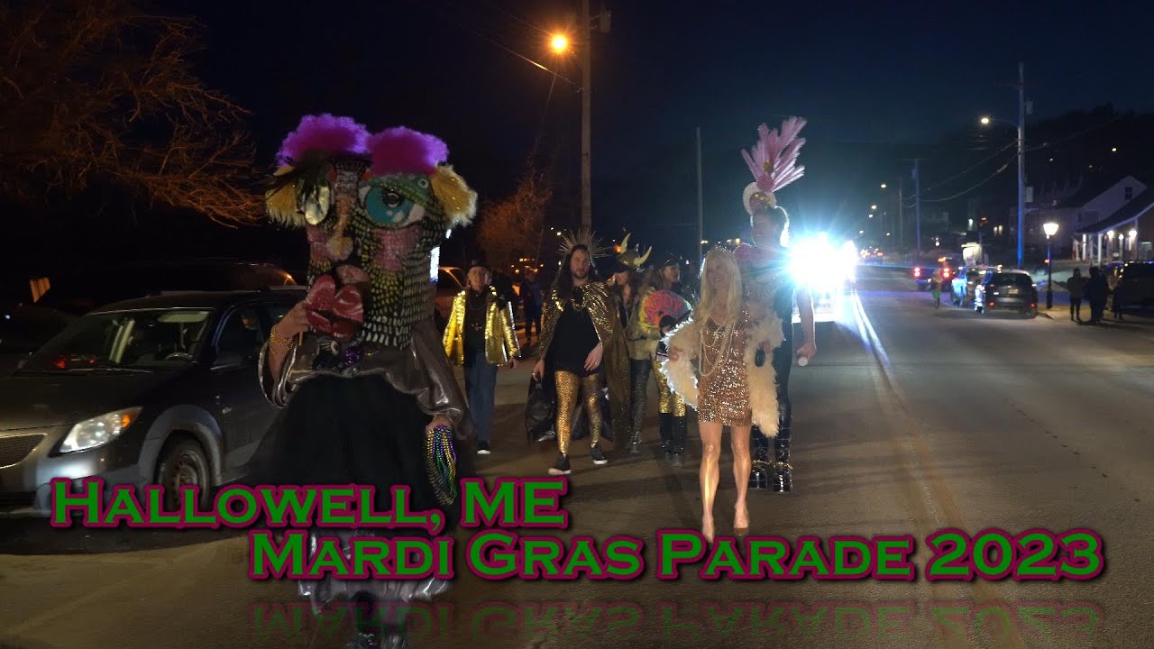 Hallowell Mardi Gras Parade 2023 YouTube