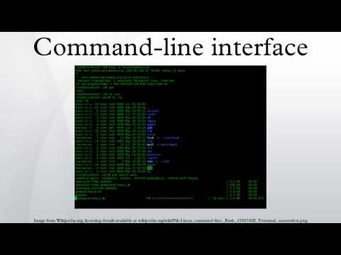 Command-line interface - YouTube