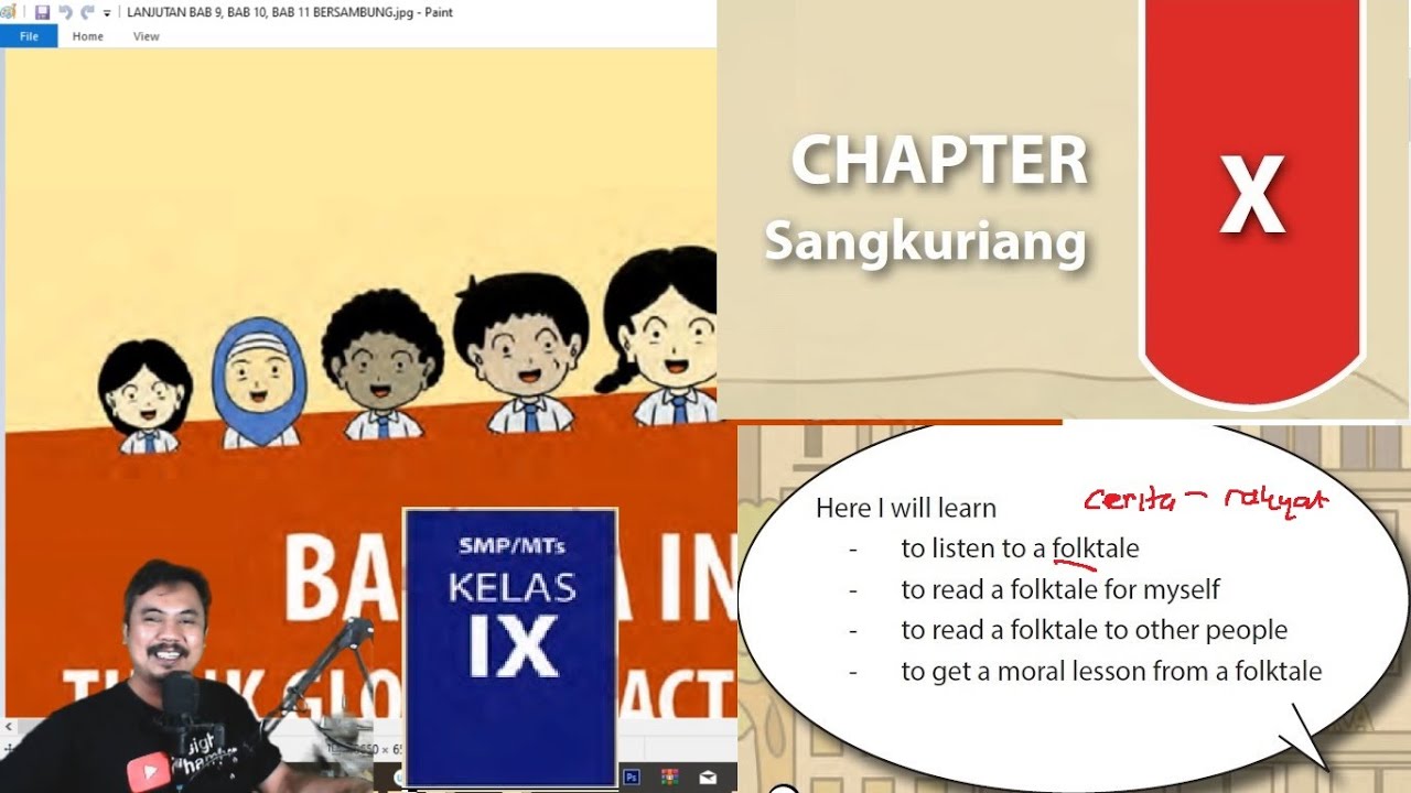 Bahasa Inggris Kelas 9 Bab 10 Sangkuriang Bse K13 Revisi 2015 Youtube