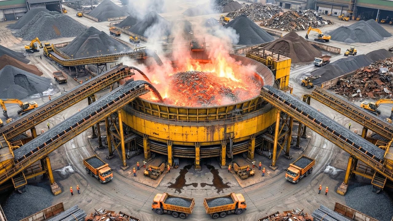 INSIDE A 24K GOLD PLANT: FROM MINED ORE TO PURE GOLD BARS | FULL PROCESS