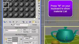 3ds Max Tutorials   Beginner 6 Using ProBoolean to Create a Glass