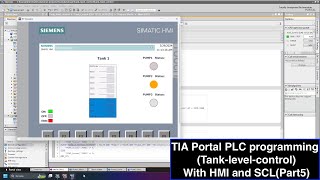 Famous TIA Portal PLC programming (Tank-level-control) - With HMI and SCL(Part5) Wealth