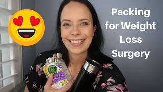 PACKING FOR WEIGHT LOSS SURGERY  GASTRIC SLEEVE & GASTRIC BYPASS  VSG & RNY