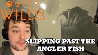 How to slip past the three Angler Fish in Outer Wilds Guide
