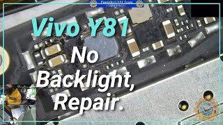 Vivo Y81 No Backlight, Repair.