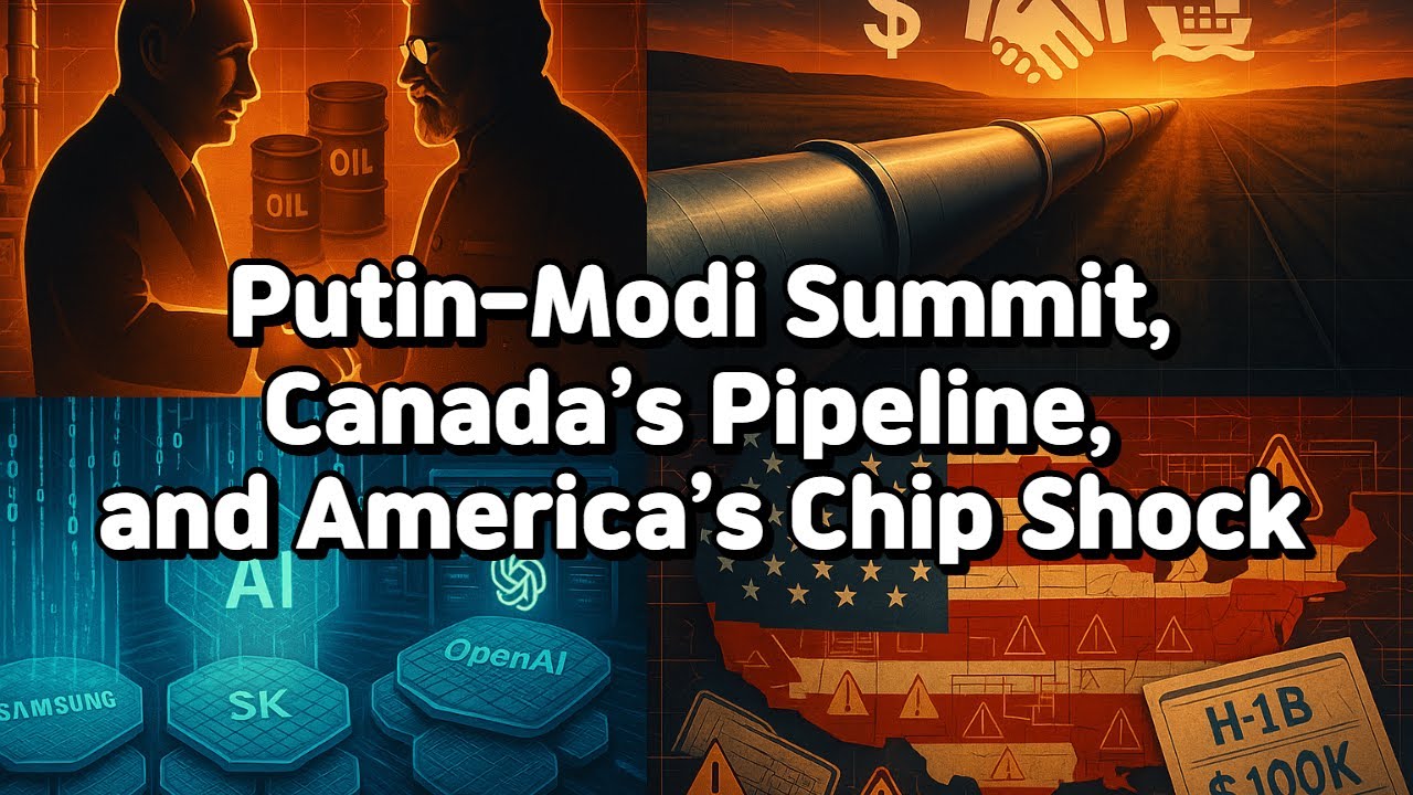 [audio] From the Putin-Modi Summit to Canada’s Pipeline and America’s Semiconductors
