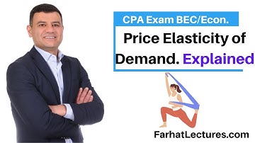 Price Elasticity of Demand CPA Exam Economics