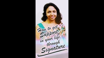 How to get support in your life through signature | Prof. Devangini Dave | DevAstroWorld
