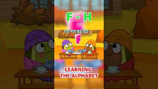 Let’s learn alphabet with Pit &amp; Penny 📚 F - H  #alphabet #alphabeticalorder