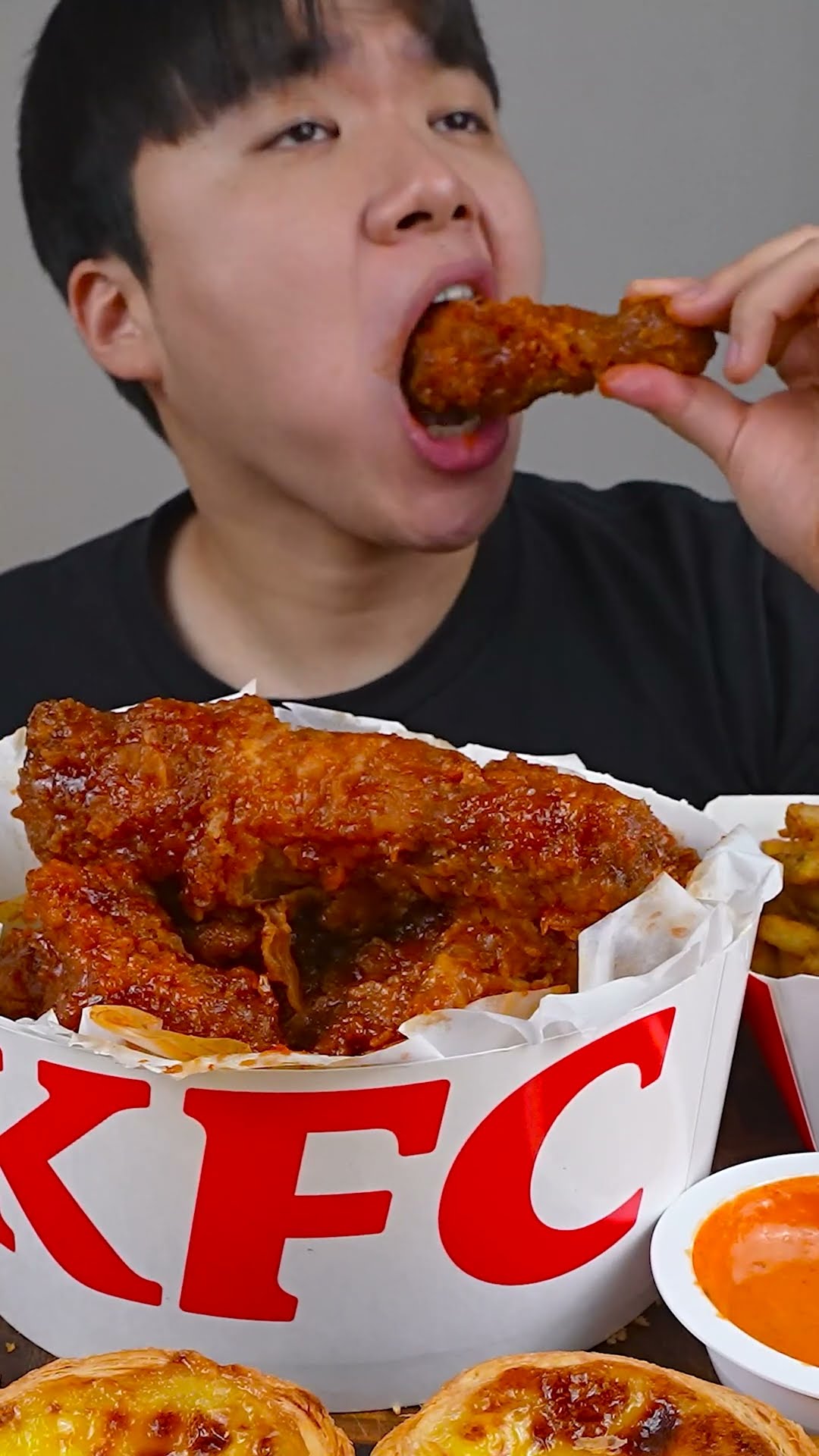 Fire noodle \u0026 Chicken burger \u0026 fried chicken ??? #shorts