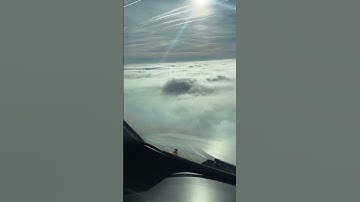 What a pilot sees during landing 😍 #explore #travel #plane #airport #clouds #nature #adventure
