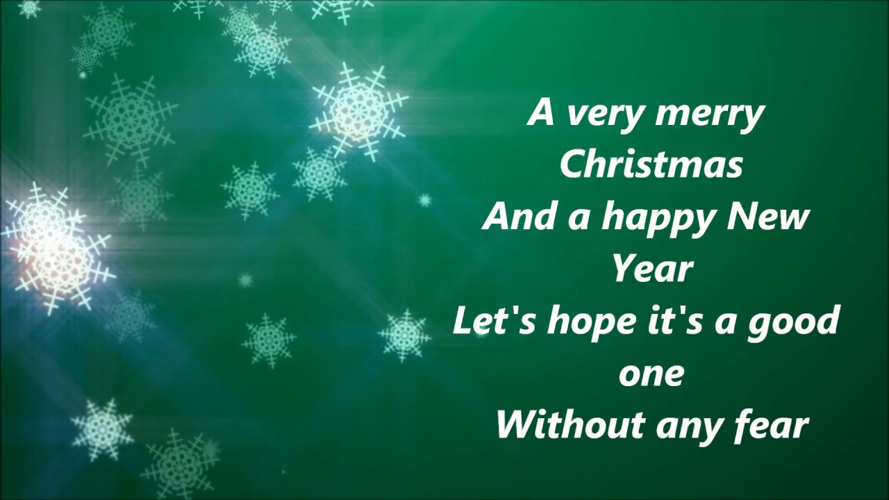 Celine Dion - So This Is Christmas (Lyrics)