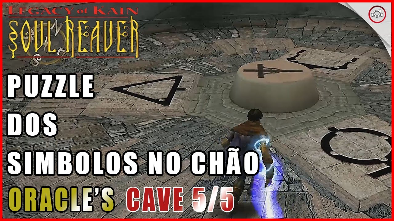 Miniatura do vídeo Legacy of Kain: Soul Reaver 1, Quebra-cabeça dos simbolos no chão em Oracle's Cave 5/5 | Super-Dica