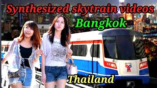 Synthesized Bangkok skytrain stations | Thailand tour 2024