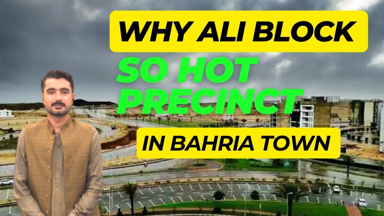 Ali R Block why Ali Block so hot precinct in bahria town karachi | Jaidad Group ...