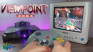 Viewpoint 2064 (Final Version 2025) - Nintendo 64 Gameplay - CRT