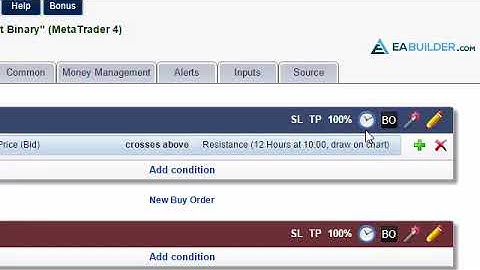 Expert Advisor Builder   Create indicators and strategies for MetaTrader  and TradeStation