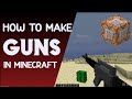 How To Make A Gun In Minecraft! *No Mods*