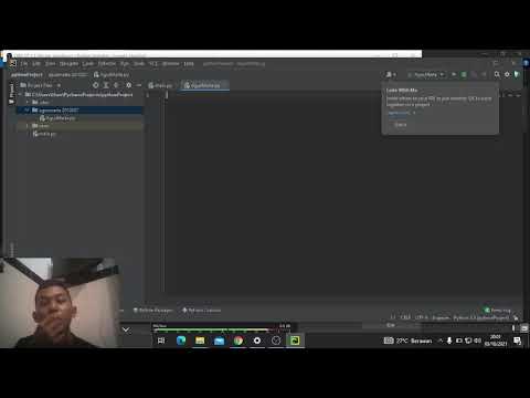 CARA MENGINPUTKAN GAMBAR MENGGUNAKAN APK PYCHARM DENGAN BAHASA PEMROGRAMAN PYTHON
