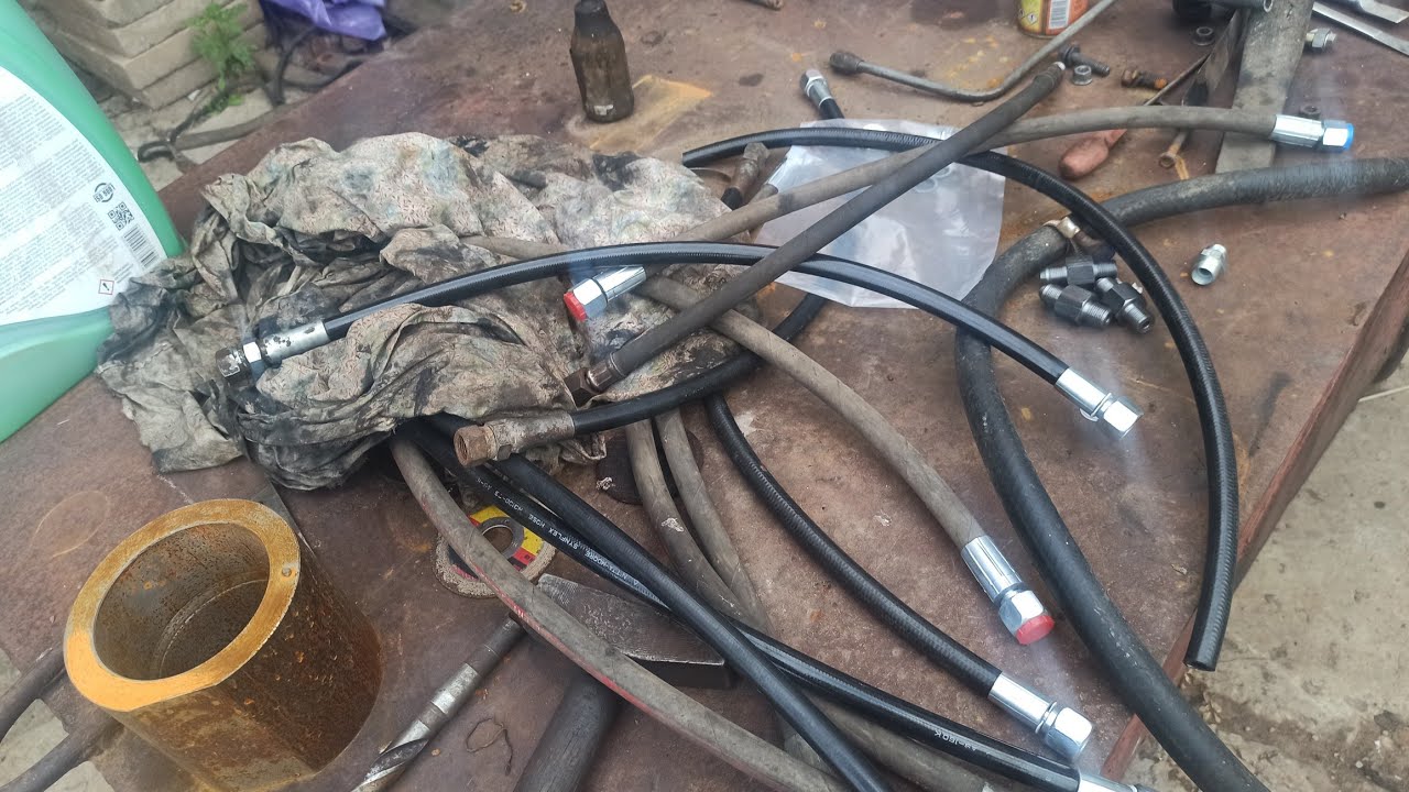 КамАЗ.тормозные шланги навсегда. - YouTube