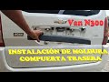 MOLDURA DE COMPUERTA TRASERA VAN N300