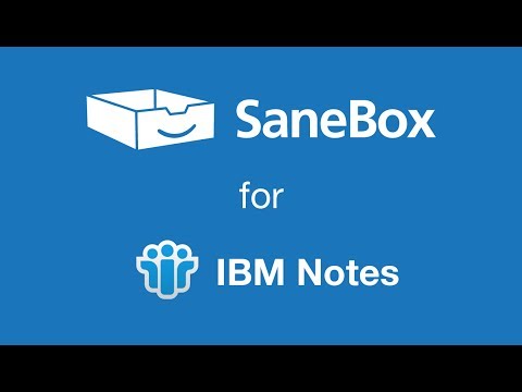 SaneBox for IBM Notes