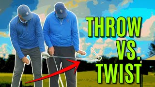 Golf Throw Release Vs Twist Release