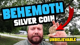BEHEMOTH Silver Coin: You Won't Believe This Metal Detecting Find!