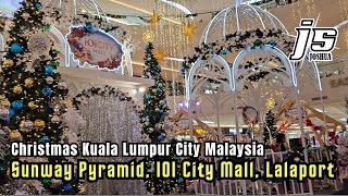 Christmas Kuala Lumpur City Malaysia IOI City Mall Sunway Pyramid Lalaport