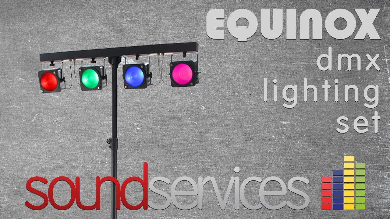 Equinox Gigabar MKII All-in-One DMX Lighting System