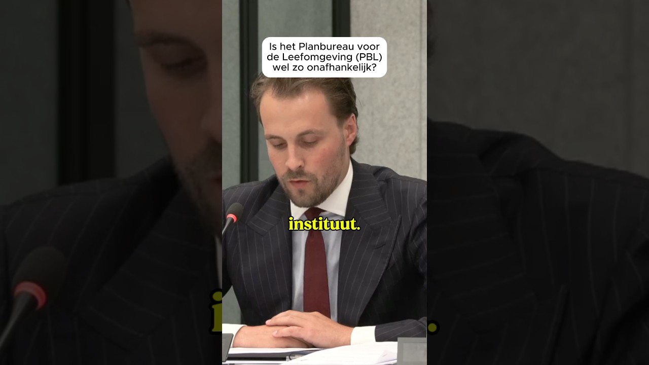 Thumbnail Hoe onafhankelijk is het PBL eigenlijk? Tom Russcher (FVD)