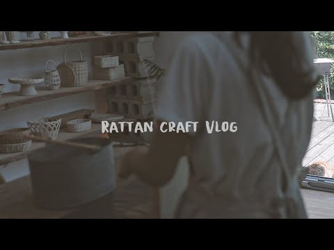 스튜디오 러시 브이로그,일상,자작나무 라탄 바구니 만들기, rattan, 라탄클래스,고양이 강아지의 나른한 오후