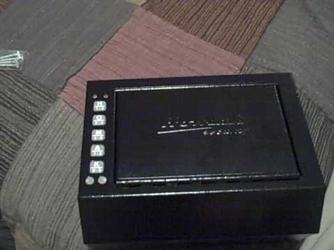 Homak Quick Access Electronic Pistol Box - How to ...